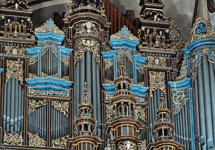 Organ in the Dome cathedral in Riga